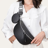 Sacoche Banane Noire Femme Modèle Tawny