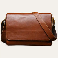 Sacoche Bandoulière Homme Cuir Marron Modèle Jeb