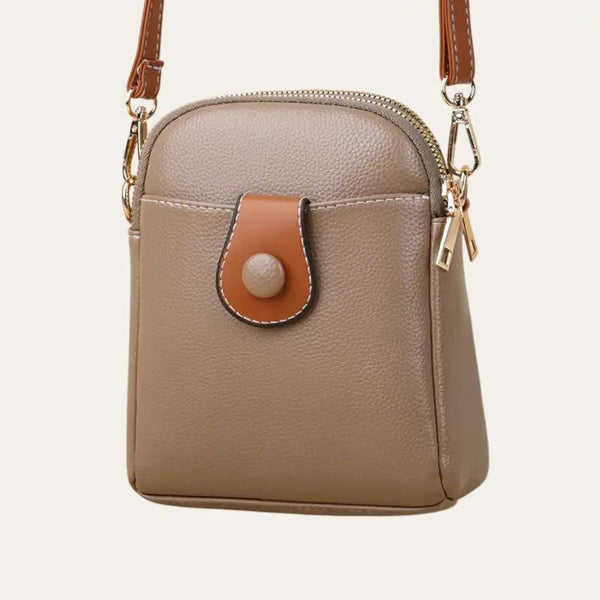 Petite Sacoche Beige Femme Modèle Nash
