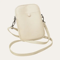 Petite Sacoche Femme Cuir Blanc Modèle Snow