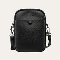 Petite Sacoche Femme Cuir Noir Modèle Waylon