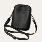 Petite Sacoche Femme Cuir Noir Modèle Waylon