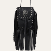 Petite Sacoche Femme Franges Modèle Sadie