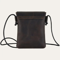 Petite Sacoche Homme Cuir Vintage Modèle Silverado