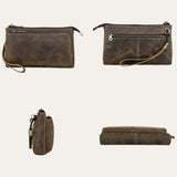 Petite Sacoche Vintage Homme Modèle Goldrush