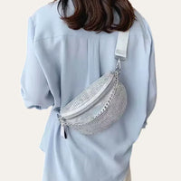 Sacoche Banane Femme Argent Modèle Delilah