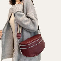 Sacoche Banane Femme Chic Modèle Burgundy