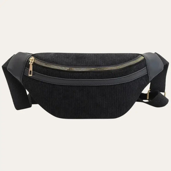 Sacoche Banane Femme Velours Modèle Jolene