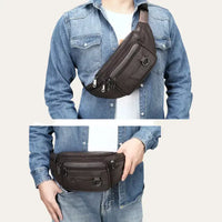Sacoche Banane Homme Cuir Modèle Austin