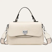 Sacoche Bandoulière Femme Cuir Beige Modèle Reba