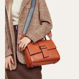 Sacoche Bandoulière Femme Cuir Marron Modèle Nina