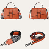 Sacoche Bandoulière Femme Cuir Marron Modèle Nina