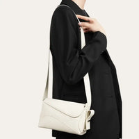 Sacoche Bandoulière Femme Cuir Modèle Blanche