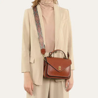 Sacoche Bandoulière Femme Cuir Modèle Samanta