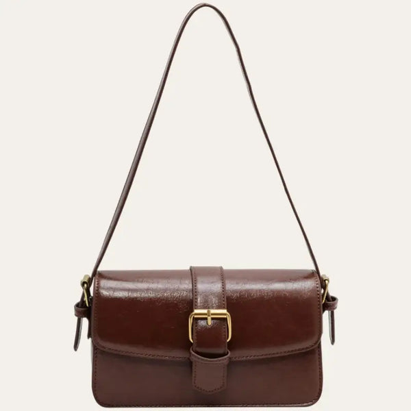 Sacoche Bandoulière Marron Femme Modèle Mia