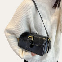 Sacoche Bandoulière Noire Femme Modèle Aby